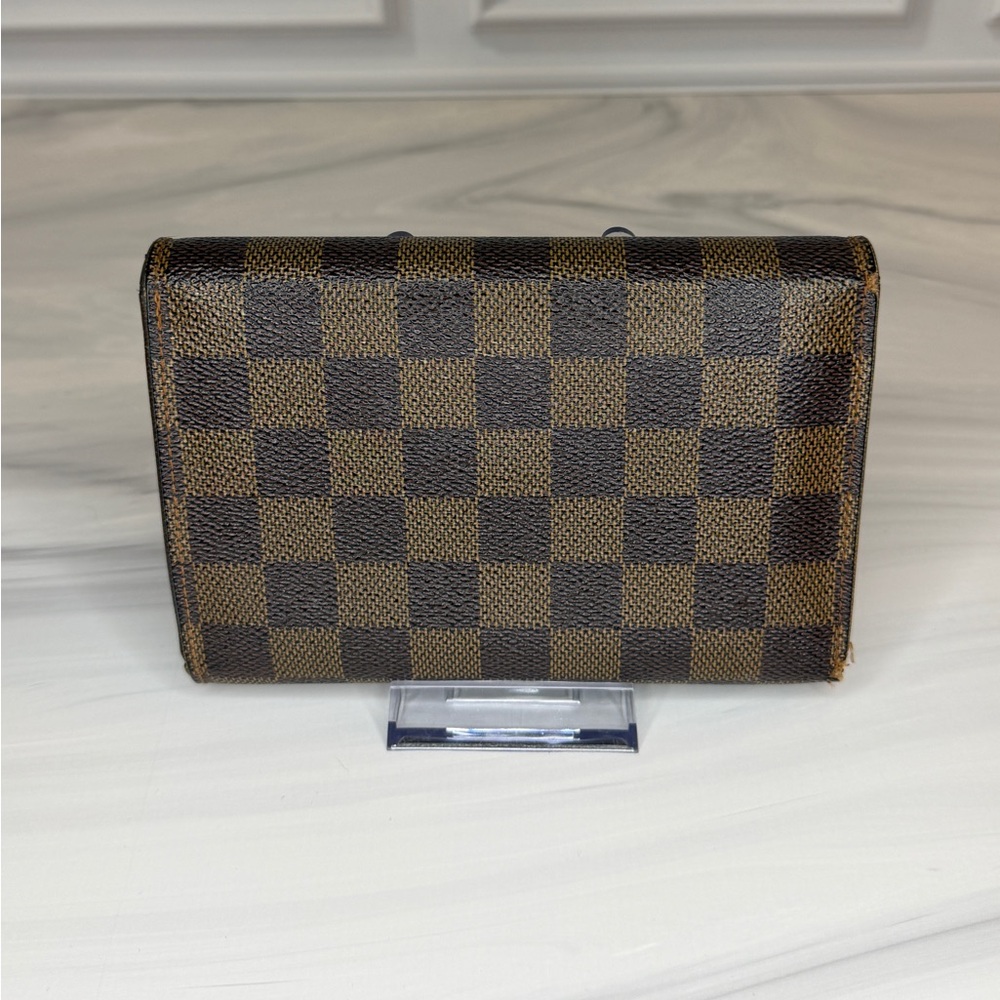Louis Vuitton Damier Ebene Etui Papier Wallet | Trifold Snap | Great Condition - Picture 3 of 10